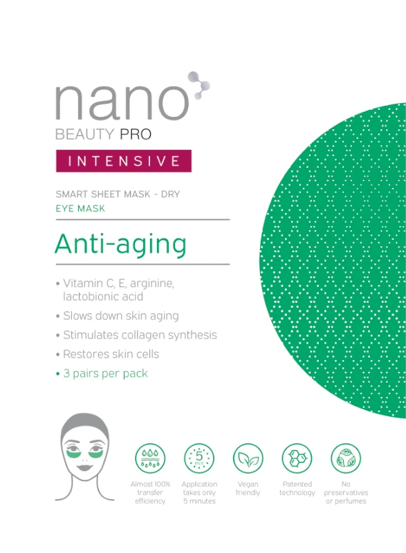 Anti-aging eye mask Intensive nanoBeauty - Front side
